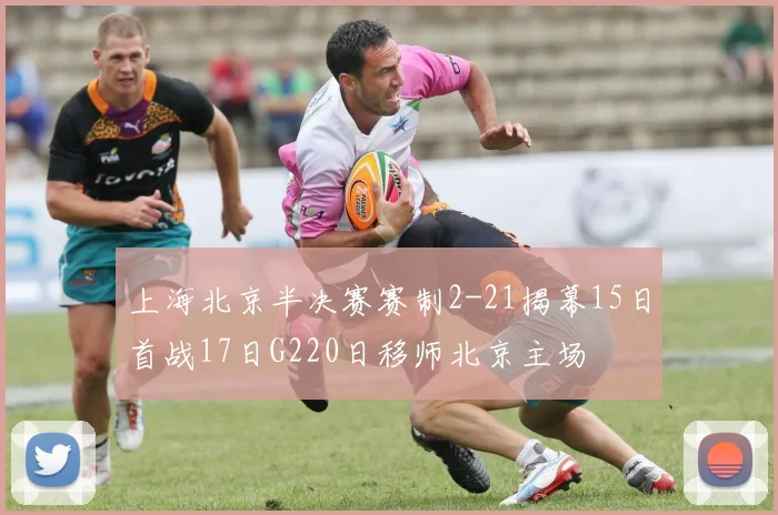 上海北京半决赛赛制2-21揭幕15日首战17日G220日移师北京主场