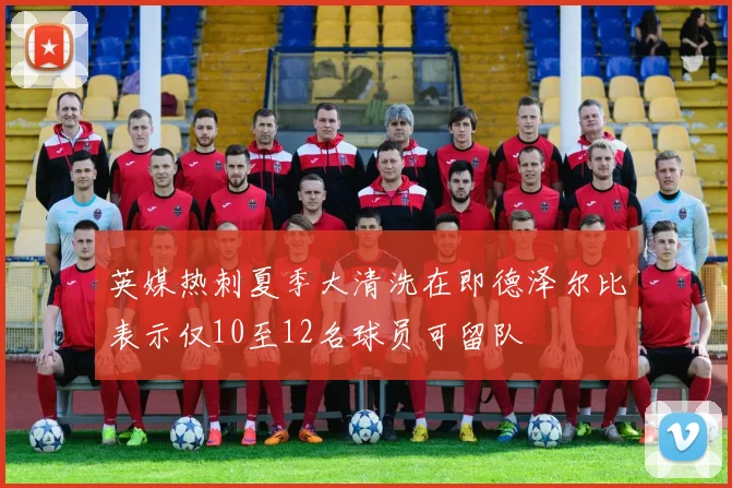 英媒热刺夏季大清洗在即德泽尔比表示仅10至12名球员可留队